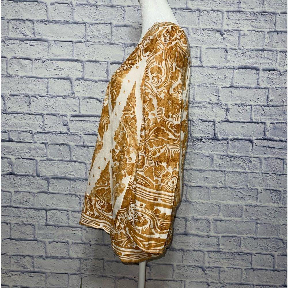 Diane Von Furstenberg Charleen Gold Top - Picture 7 of 14